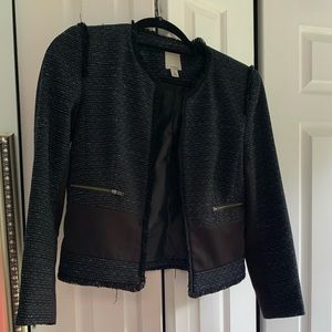 Navy Tweed Halogen Blazer